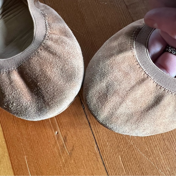 Yosi Samra tan suede leather samara flats - euc! - Picture 3 of 7